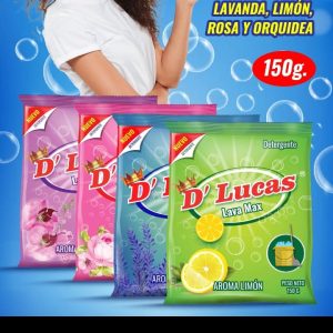 DETERGENTE (LUCAS) 130GR (SURTIDO)